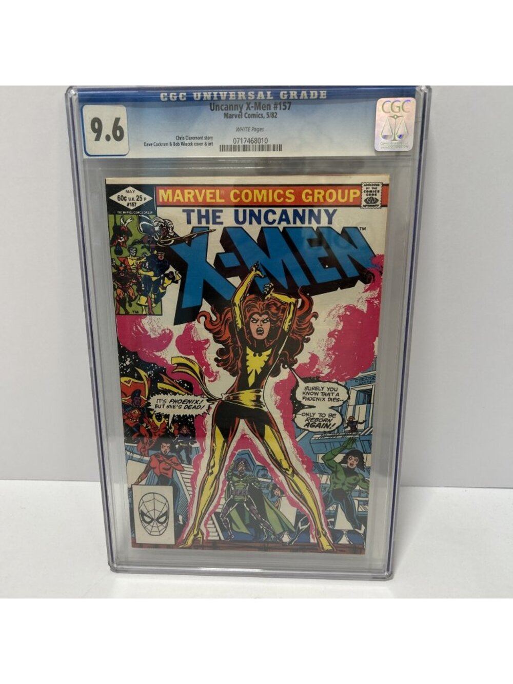 Uncanny X-Men 157 1982 CGC 9.6 NM+ Phoenix Cover Chris Claremont Story Comic